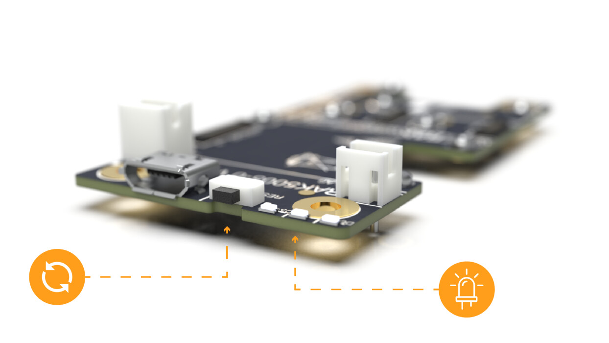 WisBlock Base Reset Button