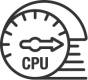 64MHz CPU clock speed