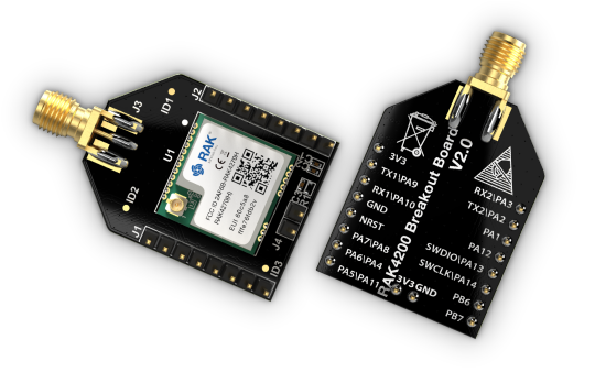 RAK4270 Breakout Board Convenient Access