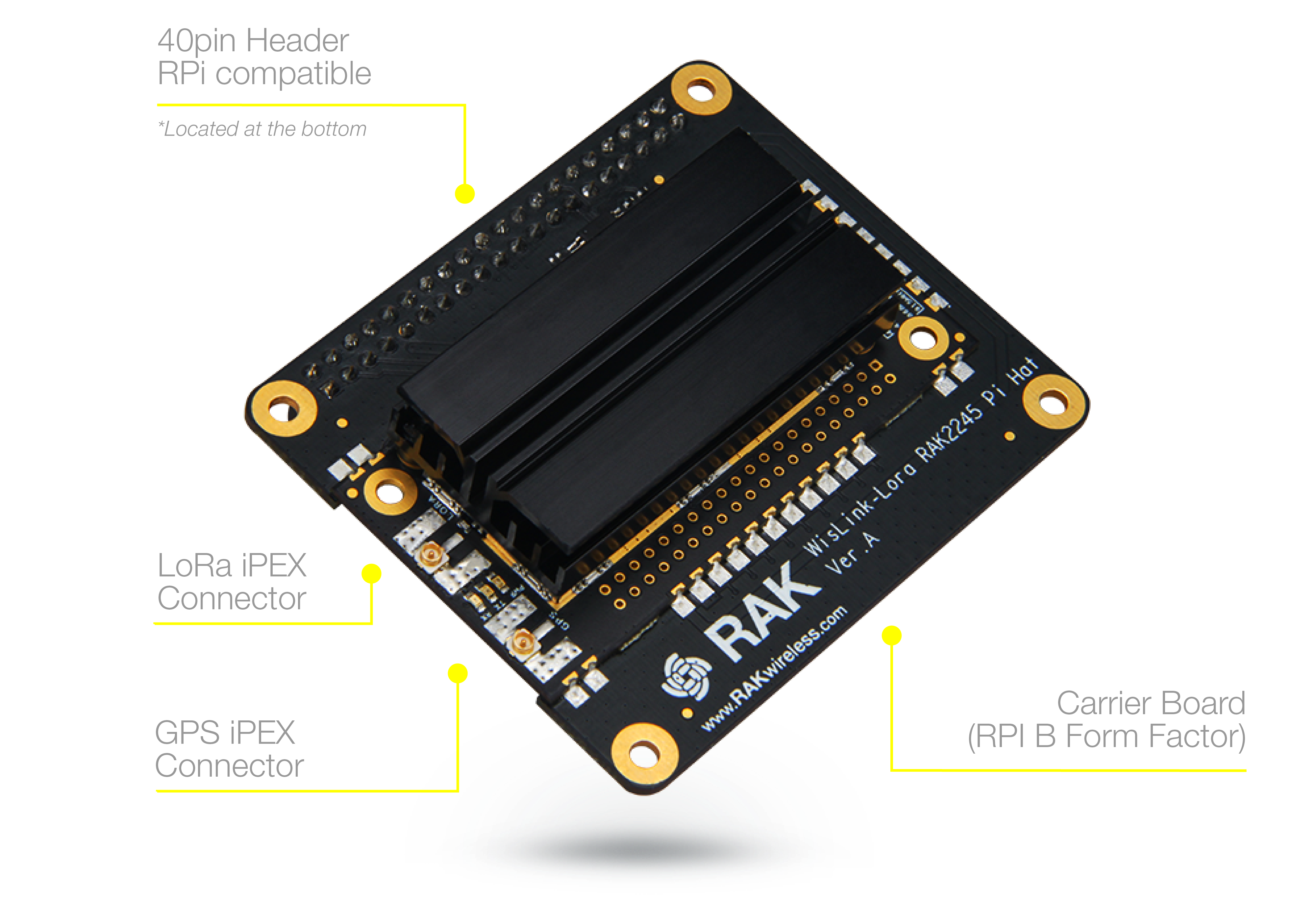RAK2245 Pi-Hat