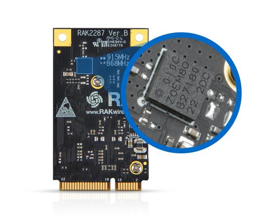 Semtech SX1302 Based LoRa Concentrator Module RAK2287 - IoT Made Easy Semtech SX1302 Based LoRa Concentrator Module RAK2287 - IoT Made Easy
