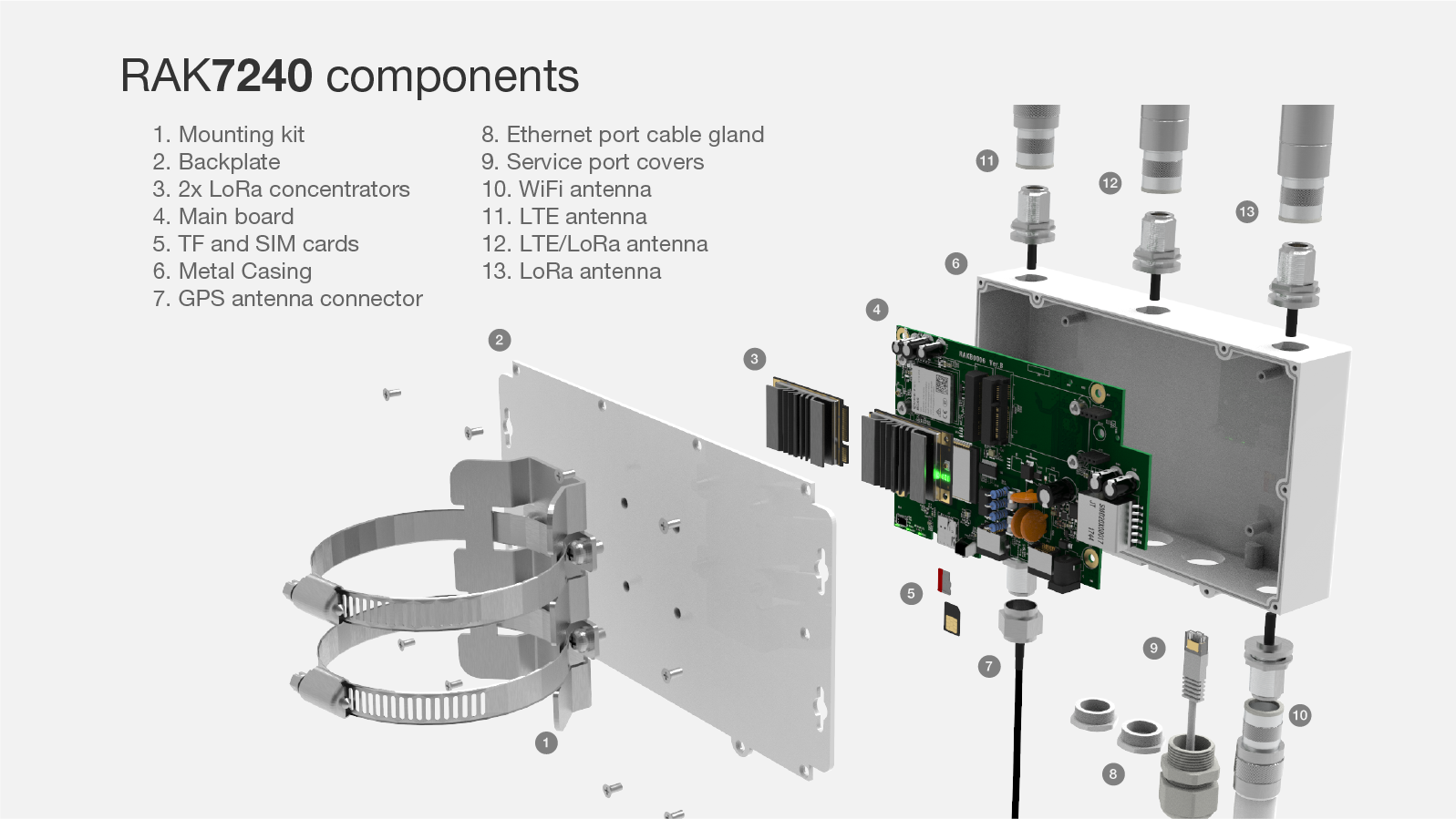 RAK7240 Components